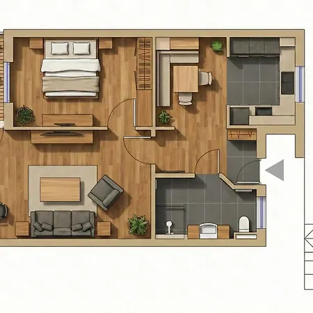 Apartment Freiblick *